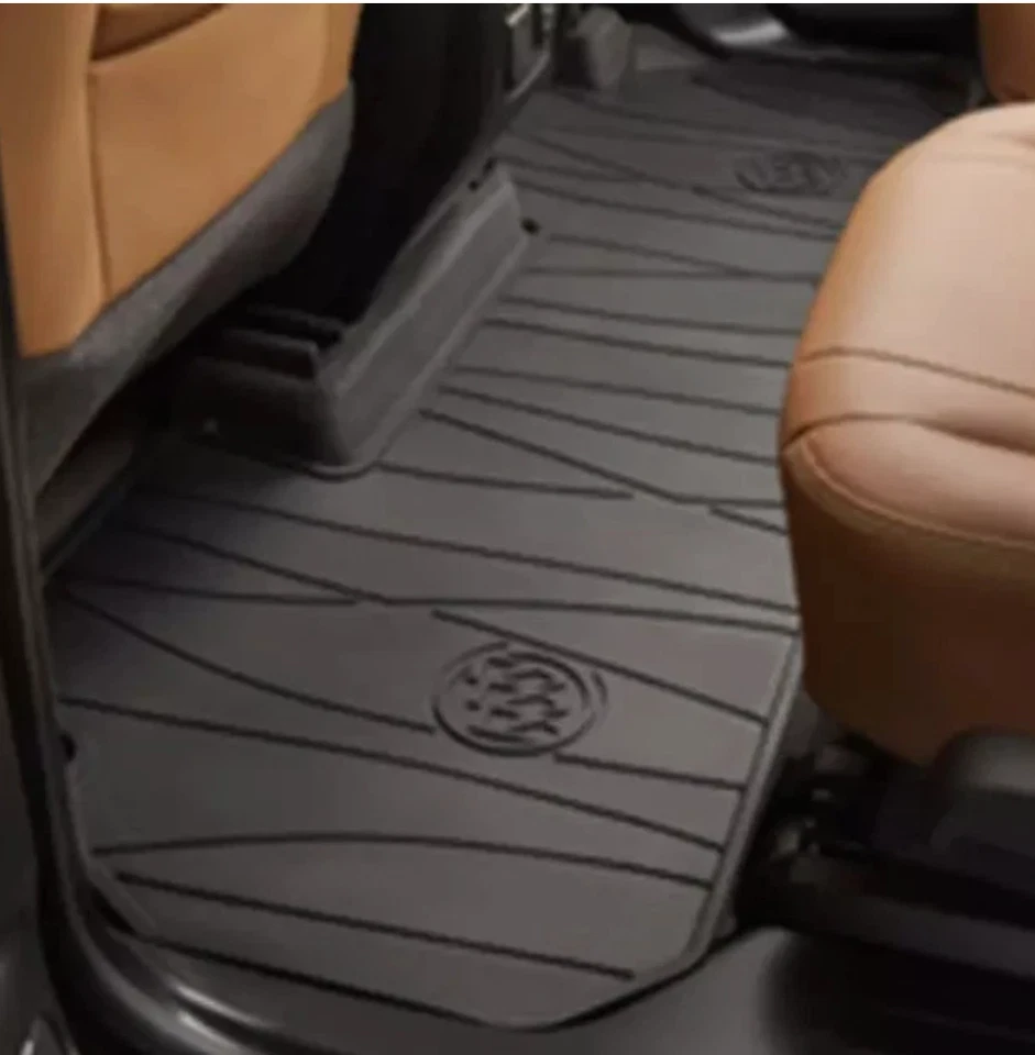 NEW OEM 2018-2024 Buick Enclave Black All Weather 2nd Row Floor Mat 84205916 - Image 1 of 2