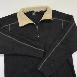 Kuhl Herren Alpaka Fleece Pullover Quarter Zip schwarz Gr. M Outdoor Wandern - Bild 1 von 13