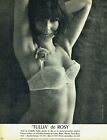 Publicité Advertising 119 1964   lingerie Tullia de Rosy soutien gorge sous vete