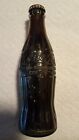 Vintage Full Coke Bottle 6 oz Hobbleskirt Raised Letter, Louisville,Ky