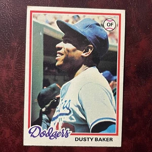 1978 Topps Set DUSTY BAKER #668 LOS ANGELES DODGERS - NR-MINT *HIGH GRADE* - Picture 1 of 2