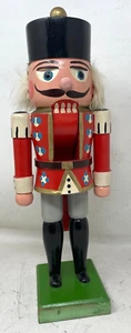 Nussknacker Erzgebirge Soldat Husar 36cm DDR Weihnachtsdekoration /P17.10/4 - Bild 1 von 7