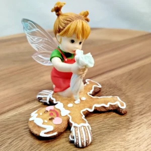 Vintage My Little Kitchen Fairies Gingerbread Cookie Figurine # 117860 - Picture 1 of 7