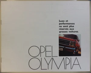 Prospekt Brochure Opel Olympia KFZ Auto BMW Citroën Renault Prospekt - Bild 1 von 6