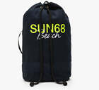 Sun68 Big Bag Cabardine Bleu Mixte