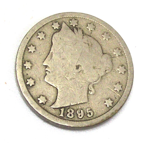 1895 LIBERTY V NICKEL (LOT BX317) SEE ACTUAL COIN PHOTOGRAPHS! Cover