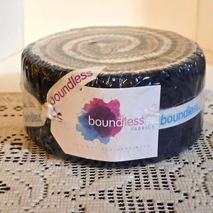Boundless Fabric Jellyroll 40 2.5 inch Strips 100% Cotton RN# 148629 PR TWLT - Picture 1 of 8
