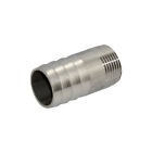 1/2-2" Male Thread Pipe Fitting X Barb Hose Tail Connector 304 Stainless Steel