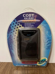 Coby CX-R30 Voice Activated Cassette Tape Recorder VAS Brand New Sealed! - Picture 1 of 6