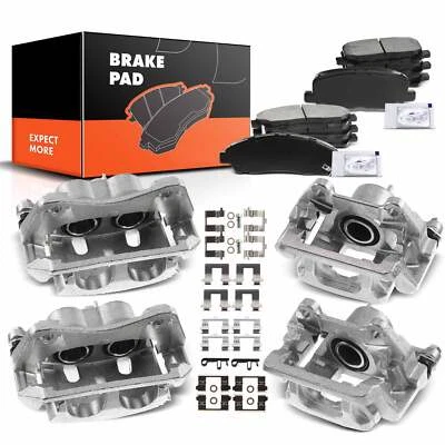 Pastilla de freno de cerámica + pinza de freno para Honda Pilot 2009-2015 3,5 L delantera t y trasera Foto 1 de 4