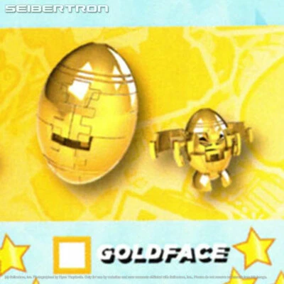 GOLDFACE Transformers BotBots Series 4 Winner's Circle Hasbro 2020 Goldrush - Image 1 of 2