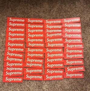 Supreme Box Logo Sticker Lot Of 48 100% Authentic (5 2020 Scan To Vote Sticker) - Bild 1 von 22