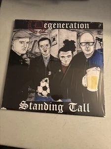 DEGENERATION STANDING TALL VINYL RECORD LP 2014 MARBLED PUNK ROCK NM/NM - Picture 1 of 4