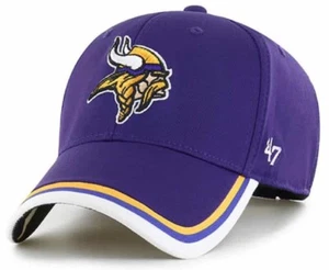 Minnesota Vikings NFL '47 MVP Grind Purple Hat Cap Adult Men's Adjustable - Picture 1 of 2