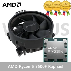 AMD Ryzen 5 7500F Raphael CPU Processor 6Core 12Thread Max5.0GHz 5nm DDR5 65W_ - Picture 1 of 2