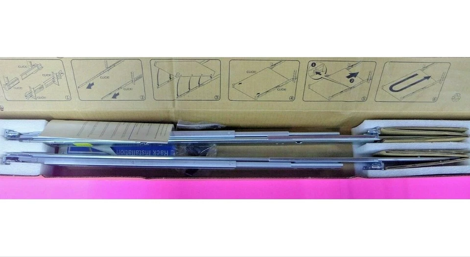 READY SLIDING RACK RAIL 2U KIT DELL POWEREDGE R750 R760 SERVER KN2D5 - Image 1 of 1
