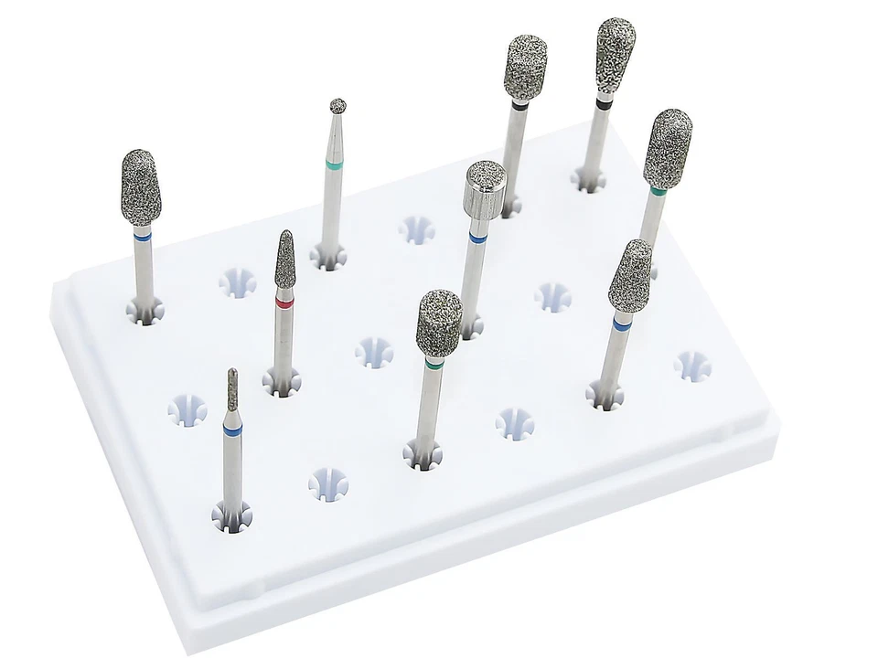 Fußpflege Set Pediküre Diamantschleifer 13 tlg - Bild 1 von 4