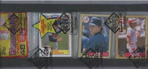 1987 Topps Rack Pack - BBCE authentifiziert - Larkin RC (Oben) & Brett (Rückseite) - Bild 1 von 4