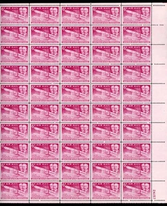 United States 1949 Wright Brothers Issue Sc# C45 Complete Sheet Mint XF OG NH - Picture 1 of 1