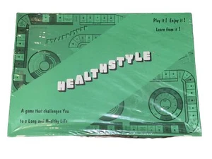 Vintage 1980 Healthstyle Board Game Factory Sealed! Original 1980s Complete! CIB - Picture 1 of 8