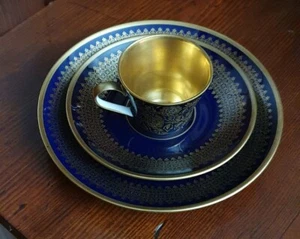 Sammeltassen Gedeck, 3 tlg. Espresso gemisch, Lichte und Weimar ehemals DDR  - Bild 1 von 5