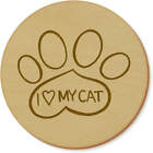 'I Love My Cat' Coaster Sets (CR000425)