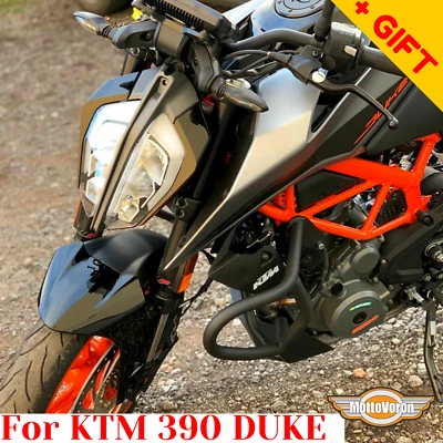 Protector de motor para KTM Duke 390 barras de choque KTM 390, Bonus (2013-2023) Foto 1 de 4