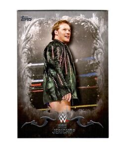 WWE Chris Jericho #9 2016 Topps Undisputed Silver Parallel Card SN 36 of 50