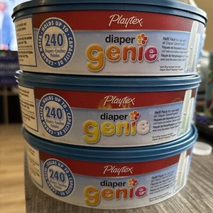 Nuove, confezione da 3 ricariche senza profumo DIAPER GENIE - 240 cadauna, 720 totali - Foto 1 di 4