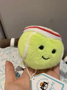 Jellycat Amuseables Sports Tennis Ball Plush Toy - Picture 1 of 7