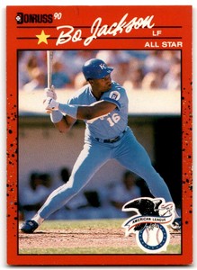 1990 Donruss All-Star Bo Jackson Kansas City Royals #650