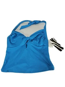 Neu mit Etikett Carol Wior Badeanzug Tankini-Oberteil türkis Gr. 10 Strand Sommer Schwimmen USA - Bild 1 von 7
