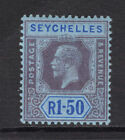 M19161 Seychelles 1922 SG95a - 1R 50c Die II