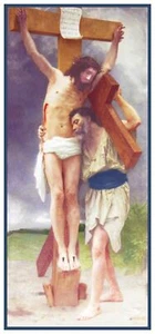 Compassion by Pre Raphaelite Bouguereau Counted Cross Stitch Chart Pattern - Picture 1 of 5