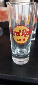 HARD ROCK CAFE TALL SHOT GLASS. Ibiza