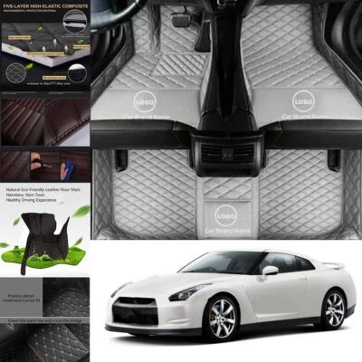 For Nissan Armada Luxury Custom Car Floor Mats Auto Liner Carpets Waterproof - Image 1 of 4