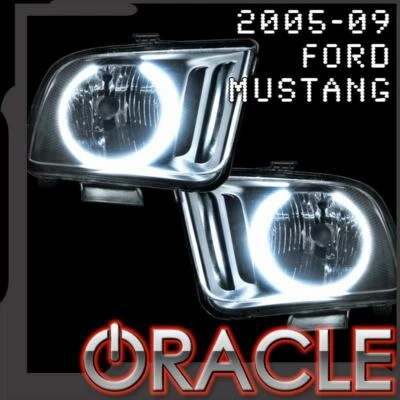 Oracle Lighting Pre-Assembled Headlights White For 2005-2009 Ford Mustang  - Изображение 1 из 3