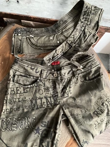 ✅ BOSS Hose im Military-Stil mit Gürtel, Gr. S - Bild 1 von 5