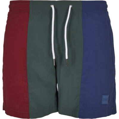 Urban Classics 3-Tone Swim Shorts Bademode Badeshorts Badehode Swimshorts Sommer - Bild 1 von 4