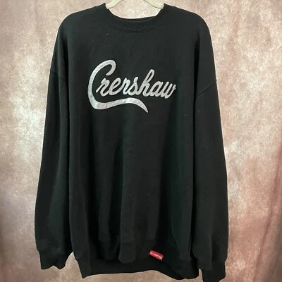 Pulôver The Marathon Clothing Nipsey Hustle Crewneck Crenshaw preto 4XL - Imagem 1 de 4