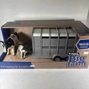 Ertl big farm livestock trailer With Holstein Cow And Calf New 1:16 - Picture 1 of 8