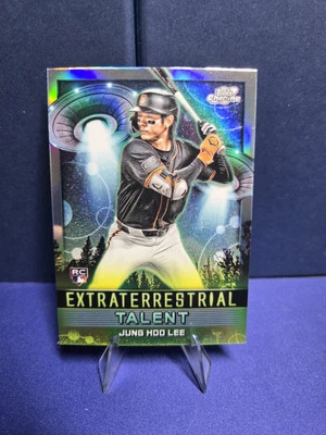 2024 Topps Cosmic Extraterrestrial Talent Refractor #ET-22 Jung-Hoo Lee (RC)🔥🔥 - Image 1 of 4