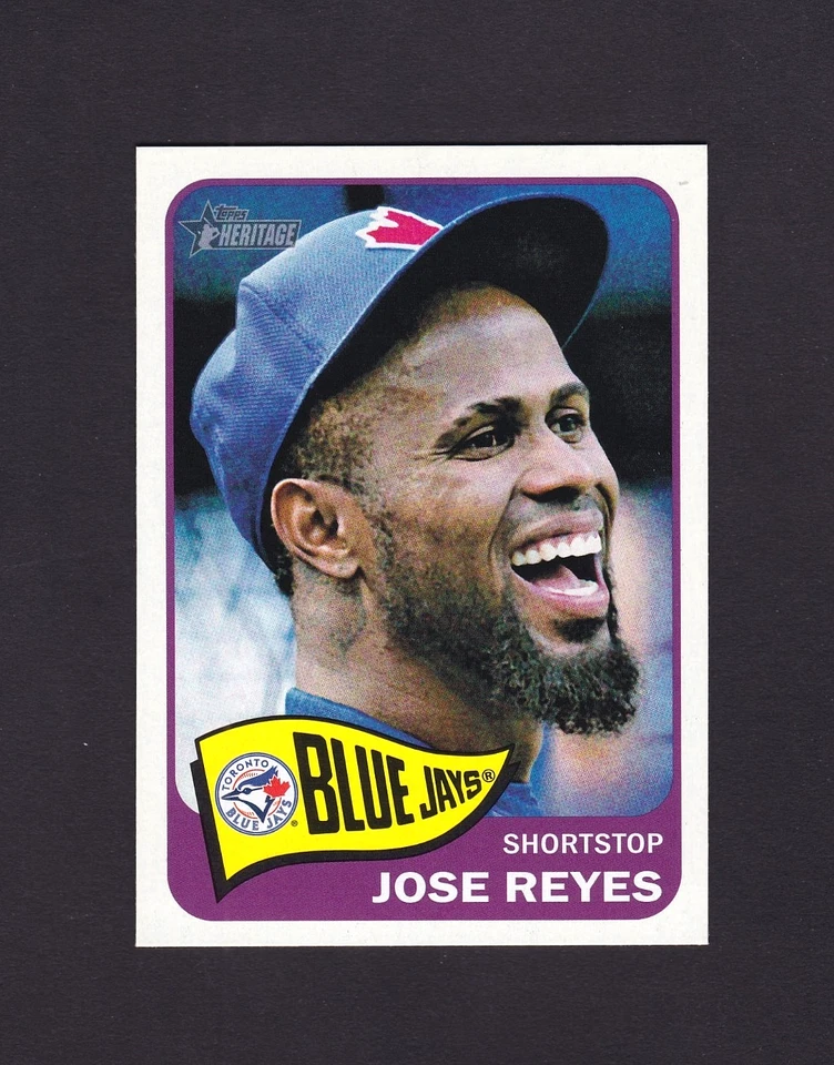 2014 Topps Heritage #455A Jose Reyes [SP] [NM/MT] - Image 1 of 2
