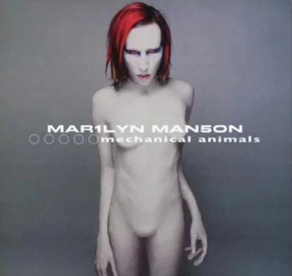 MARILYN MANSON - Mechanical Animals Rare Coloured Import Vinyl 2LP New & Sealed - Image 1 of 3