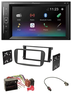 Pioneer DAB MP3 2DIN Bluetooth USB Autoradio für Ford Focus C-Max Galaxy ab 2007 - Bild 1 von 4