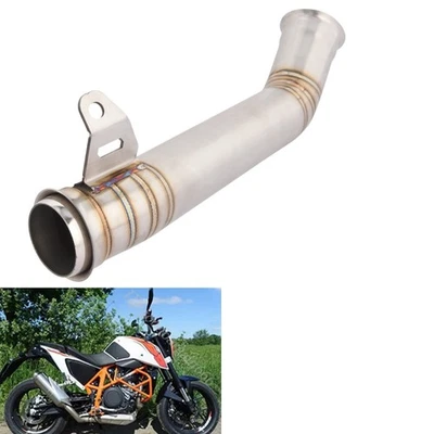 Deslizable para KTM Duke 690 2012-2018 silenciador tubo de escape de enlace medio modificado Foto 1 de 4