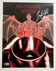 Zach Gilford signed 11x14 Metallic Foto Midnight Mass Autogramm Auto Beckett - Bild 1 von 4
