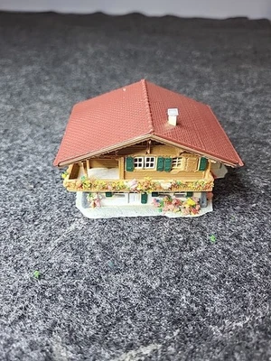 Kibri  N Scale 1:160 German  Babarian Wooden Villa  Fully Assembled  - Image 1 of 4