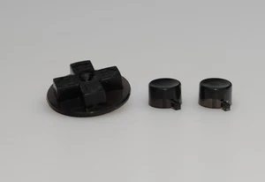 Nintendo NES-004 Controller Buttons Replacement [Daiei Hawks Black] - Picture 1 of 1