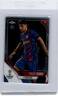 2021-22 Topps Chrome UEFA Champions League #62 Yusuf Demir - Image 1 of 2